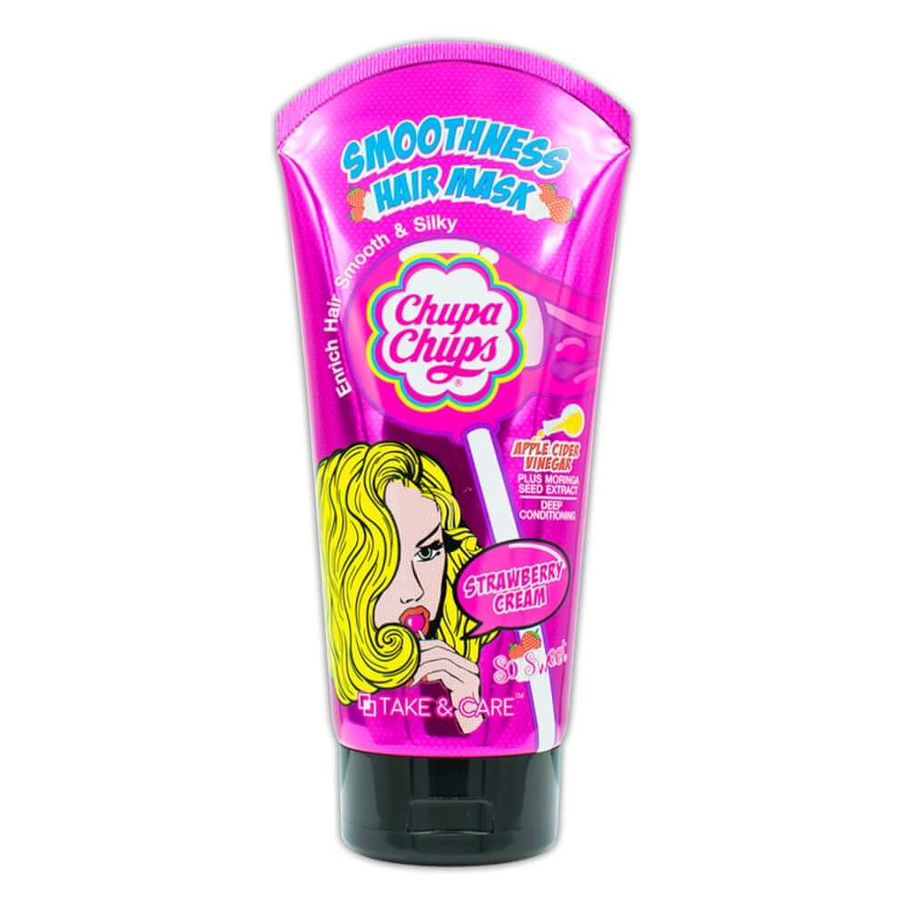 Chupa Chups Strawberry Cream Smoothness Hair Mask,Chupa Chups ยาสระผม,Chupa Chups Shampoo,จูปาจุ๊ปส์ ยาสระผม,Chupa Chups ยาสระผมซื้อที่ไหน,แชมพูchupa chups รีวิว,ยาสระผม Chupa Chups,